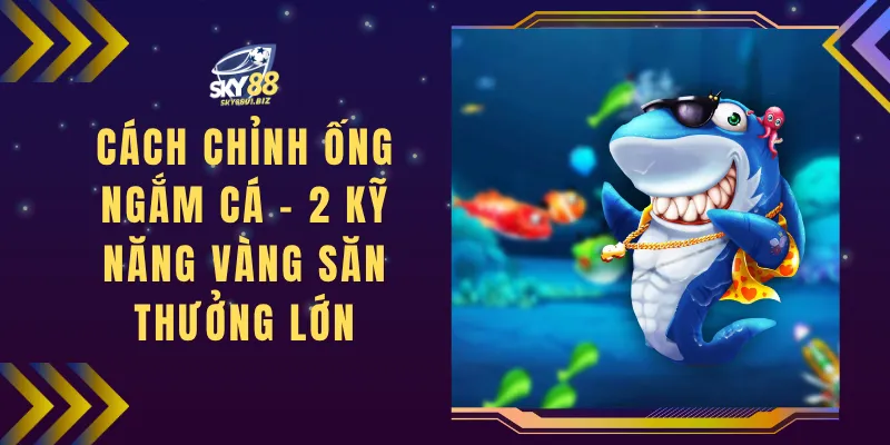 Cách Chỉnh Ống Ngắm Cá - 2 Kỹ Năng Vàng Săn Thưởng Lớn