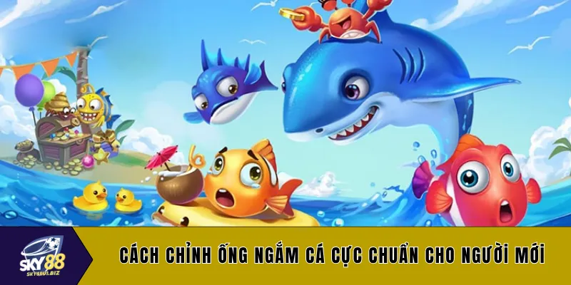 Cách chỉnh ống ngắm cá cực chuẩn cho người mới