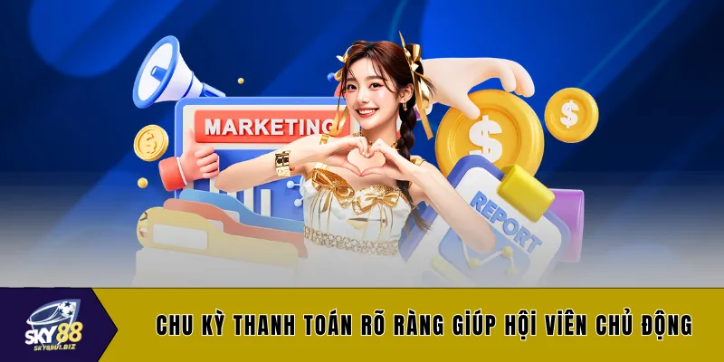 Chu kỳ thanh toán rõ ràng giúp hội viên chủ động