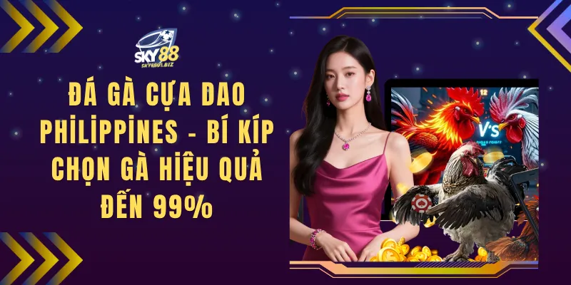 Đá Gà Cựa Dao Philippines - Bí Kíp Chọn Gà Hiệu Quả Đến 99%