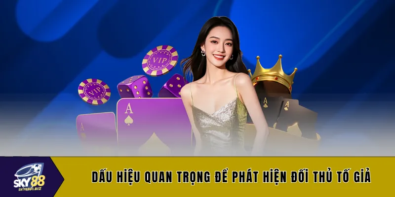 Dấu hiệu quan trọng để phát hiện đối thủ tố giả