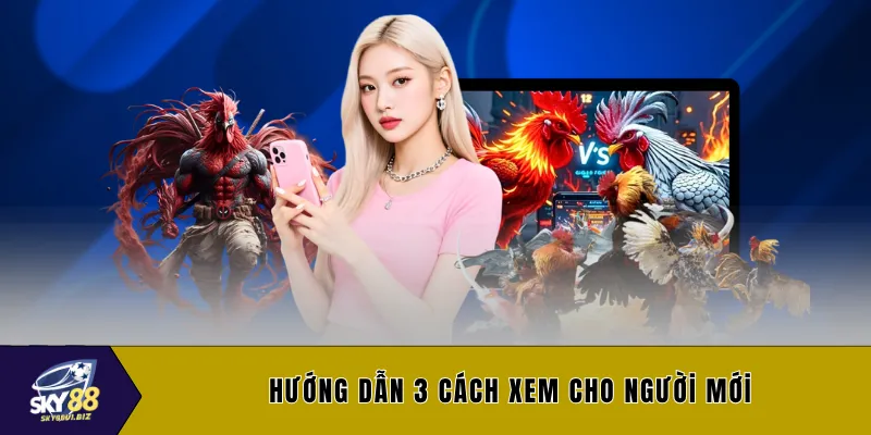 Hướng dẫn 3 cách xem cho người mới