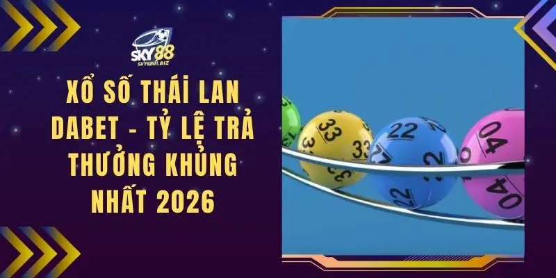 Xổ Số Thái Lan DABET - Tỷ Lệ Trả Thưởng Khủng Nhất 2026