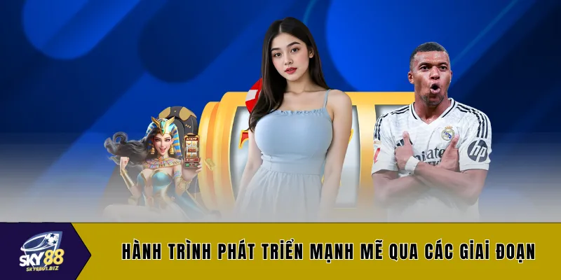 Hành trình phát triển mạnh mẽ qua các giai đoạn